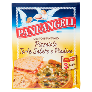 PANEANGELI Lievito Istantaneo Pizzaiolo Torte Salate e Piadine 3 x 15 g