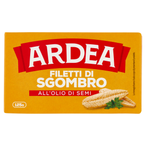 Ardea Filetti di Sgombro all'Olio di Semi 125 g
