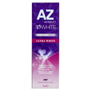 AZ Ricerca Dentifricio 3D White Ultra White 65 ml