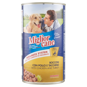 Migliorcane Bocconi con Pollo e Tacchino 1250 g
