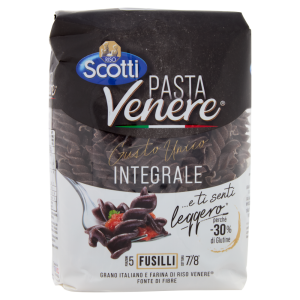 Riso Scotti Pasta Venere Integrale Fusilli 400 g