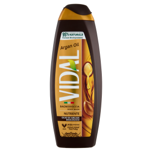 Vidal Argan Oil Bagnodoccia Nutriente Olio di Argan Biologico 500 ml
