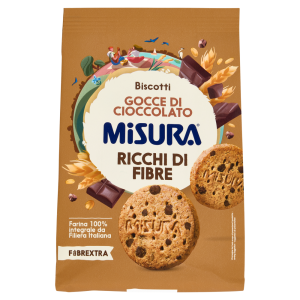 Misura Fibrextra Biscotti Gocce di Cioccolato 290 g