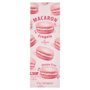 Cuorenero Macaron Fragola 42 g