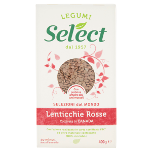 Select Selezioni dal Mondo Lenticchie Rosse 400 g
