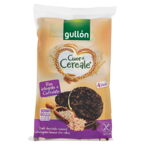 Gullón Cuor di Cereale Riso integrale e Cioccolato 4 x 26,3 g