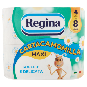Regina Cartacamomilla carta igienica 4 rotoli