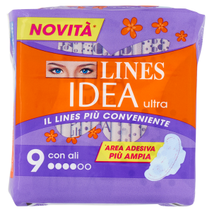 Lines Idea ultra con ali 9 pz