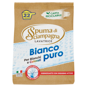 Spuma di Sciampagna Bianco puro Lavatrice 990 g