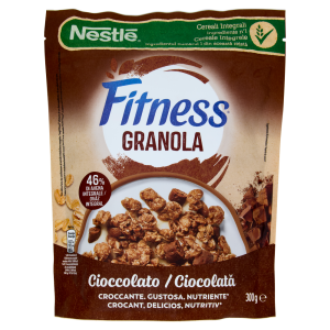 FITNESS Granola Cioccolato con Avena e Cereali Integrali 300g