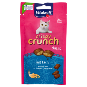 Vitakraft crispy crunch classic con Salmone 60 g