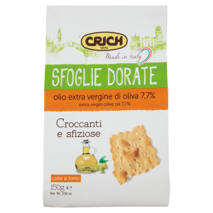 Crich Sfoglie Dorate olio extra vergine di oliva 7,7% 150 g