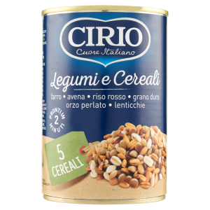 Cirio Legumi e Cereali Fantasia di Lenticchie e 5 Cereali 410 g
