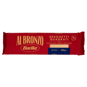 Barilla Al Bronzo Pasta Spaghetti Quadrati 500g