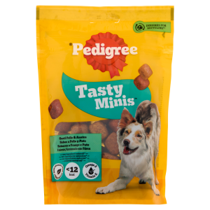 Pedigree Tasty Minis Pollo e Anatra 130g