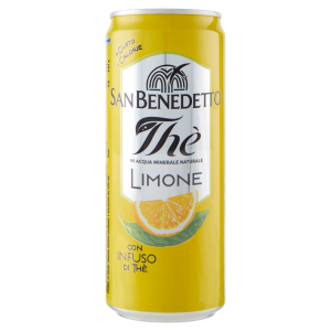 San Benedetto Th&egrave; Limone lattina sleek 0,33 L
