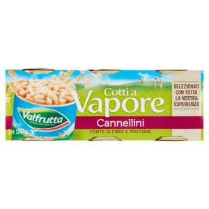 Valfrutta Cotti a Vapore Cannellini 3 x 150 g