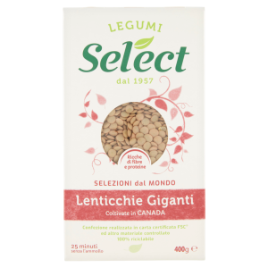 Select Selezioni dal Mondo Lenticchie Giganti 400 g