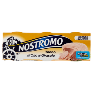 Nostromo Tonno all'Olio di Girasole 3 x 70 g