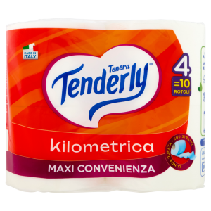 Tenderly Kilometrica Rotoli Lunghissimi 4 pz