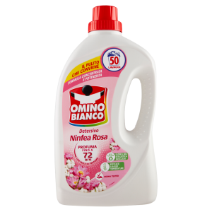 Omino Bianco Bianco Vivo 2in1 Detersivo + Sbiancante 50 Lavaggi 2000 ml
