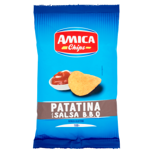 Amica Chips Patatina gusto Salsa B.B.Q 100 g