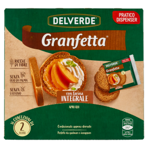 Delverde Granfetta con farina Integrale 16 x 15 g