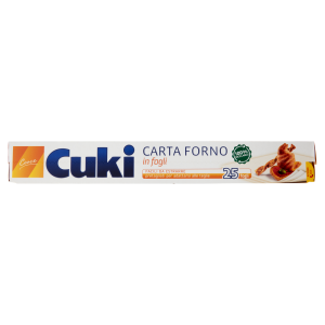 Cuki Cuoce Carta Forno in fogli 25 fogli