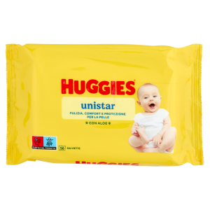 Huggies unistar Salviette 56 pz